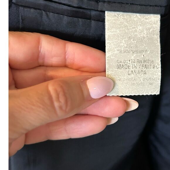 Lauren Ralph Lauren Men Blazer Gold Button Navy Blue Wool Sport Coat 42R? Jacket - Picture 6 of 6